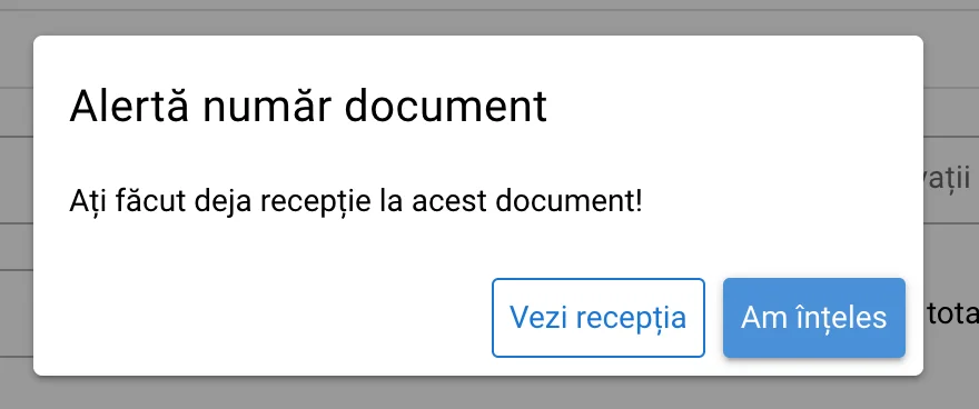 Adaugă NIR (notă de recepție), captură de ecran 4