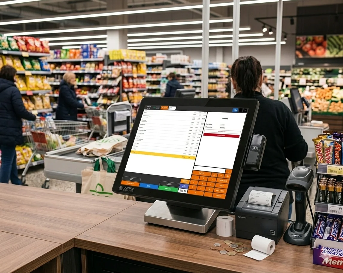 Terminal POS RezoSoft pentru magazine