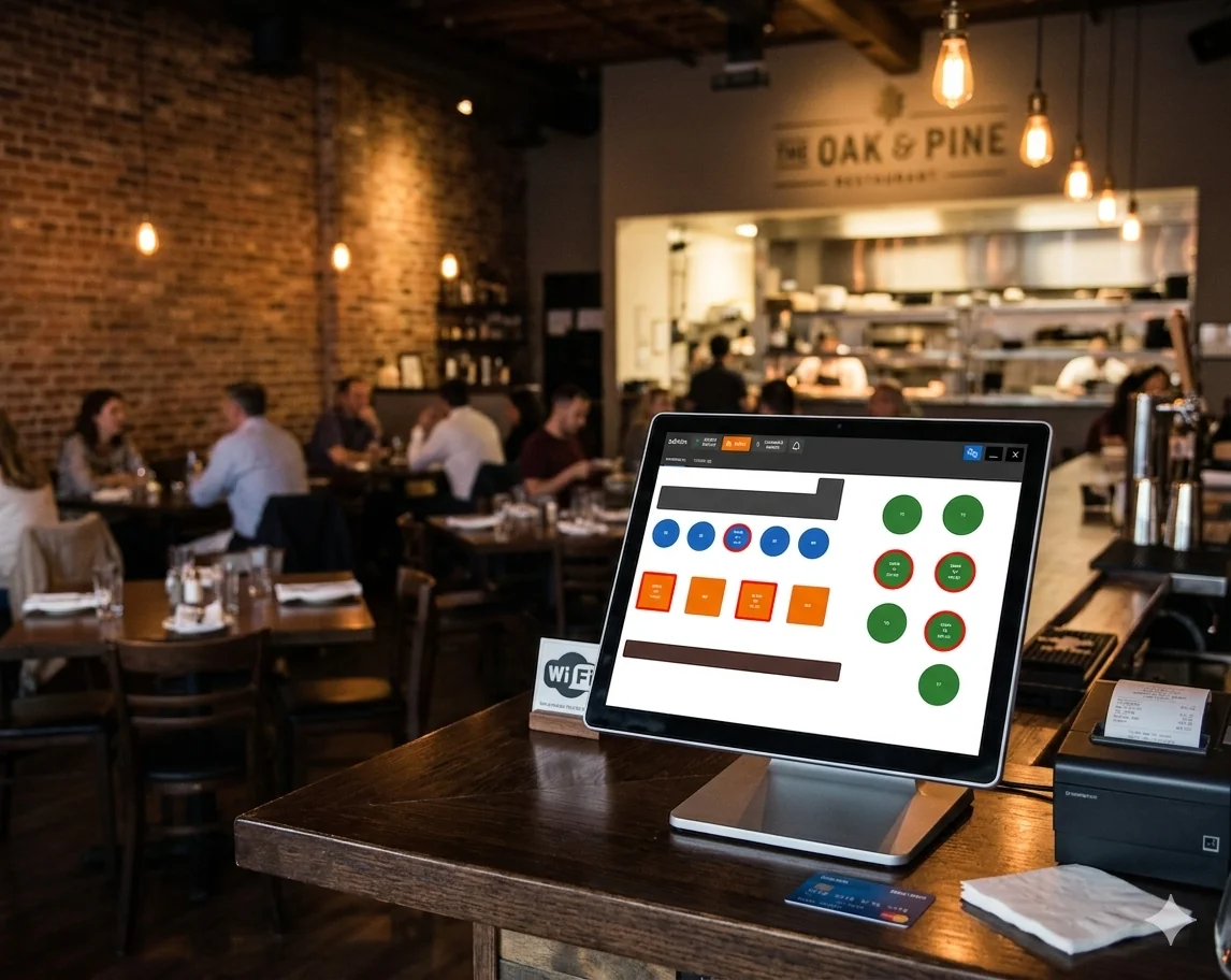 Terminal POS RezoSoft pentru restaurante